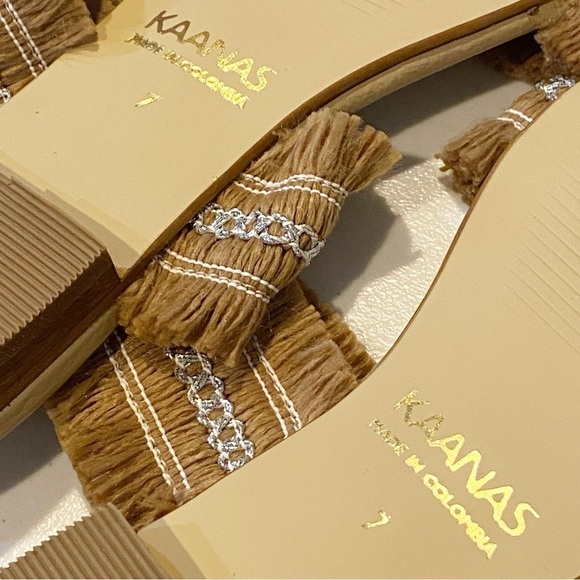 KAANAS Yassica Frayed Sandal - Picture 7 of 7